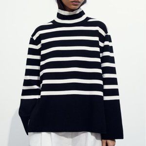 Mock Turtleneck Sweater